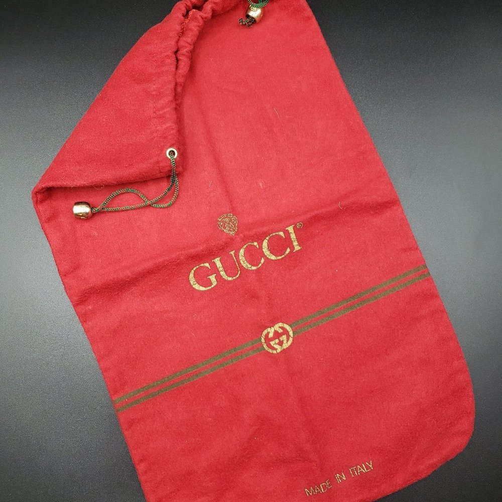Vintage GUCCI felt dust bag